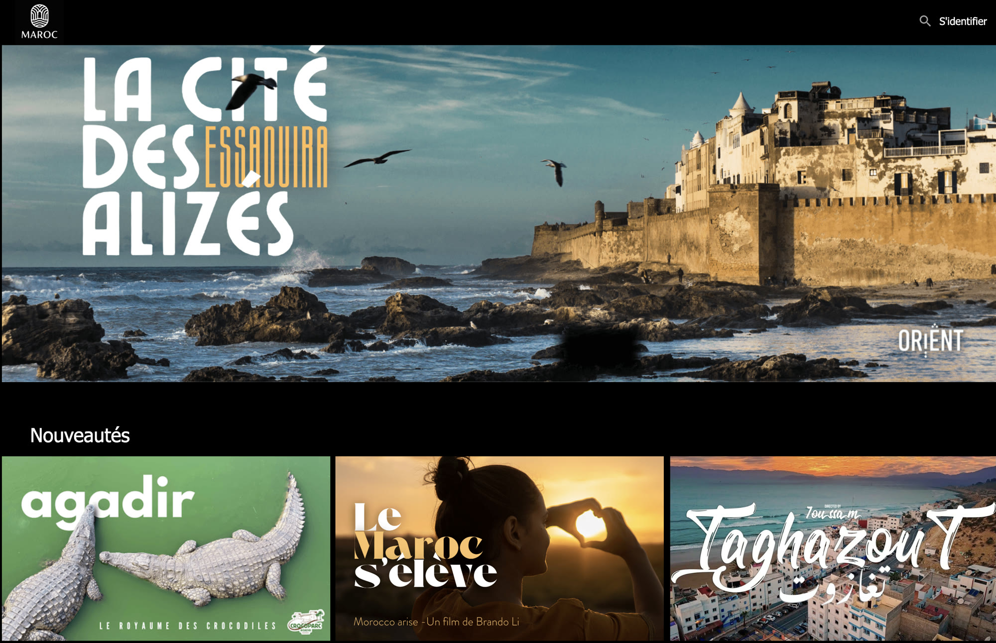 Maroc TV platform published by FrancePlay
