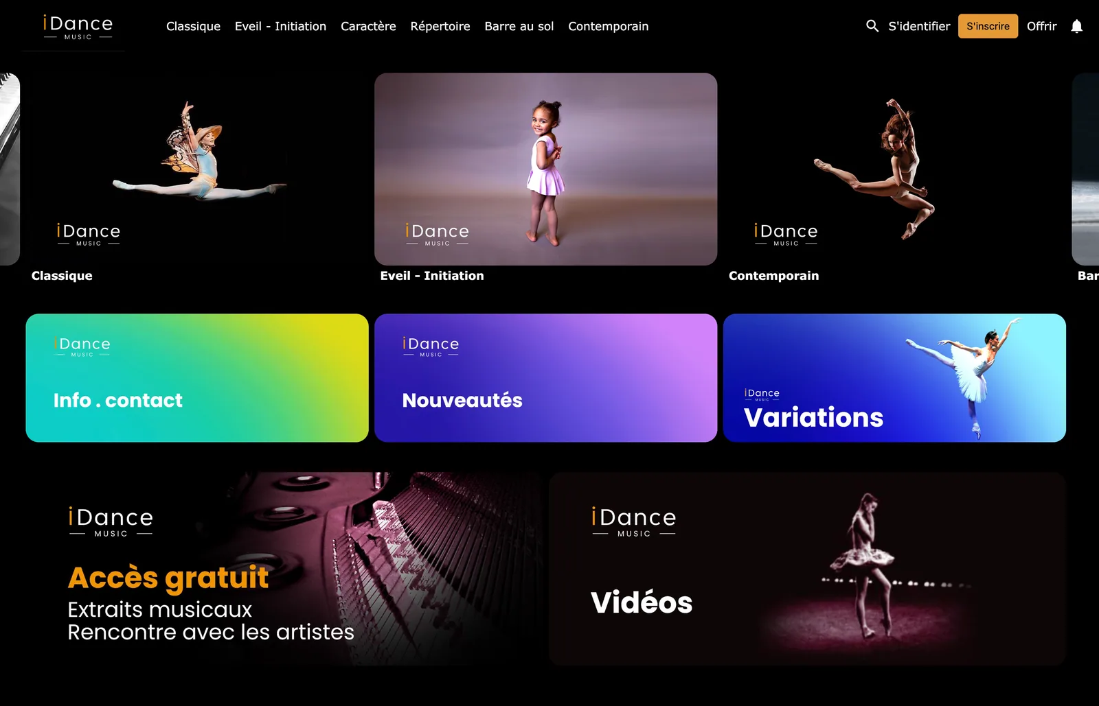 iDance Music audio streaming service