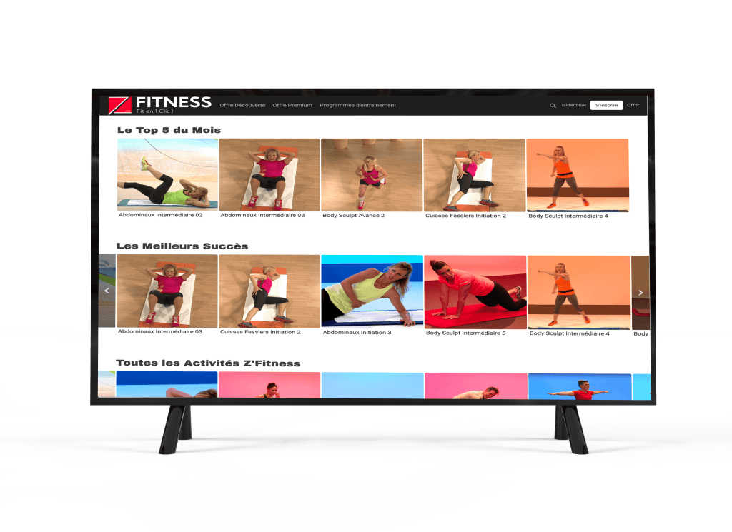 Z’Fitness video-class platform