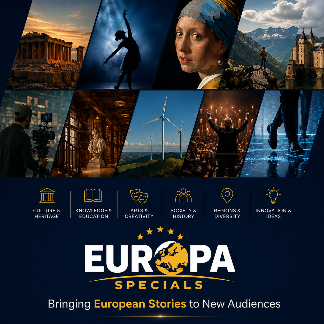 Europa Specials - European stories across culture, knowledge, arts, society, regions and innovation
